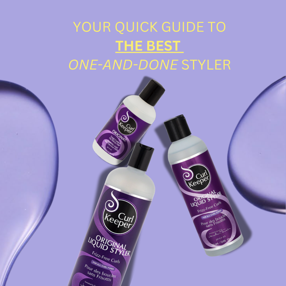 A STEP-BY-STEP GUIDE FOR PERFECT FRIZZ-FREE CURLS WITH CURL KEEPER ORIGINAL