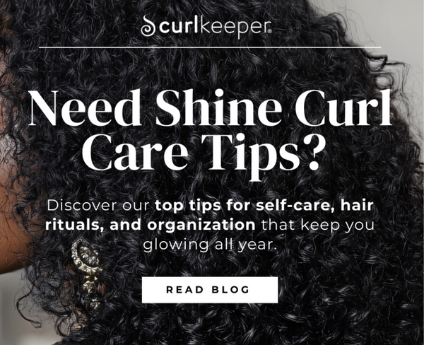 How to Get the Shiniest Curls (The Curl Keeper Way)