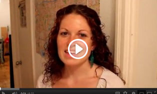 Quick and Easy Way to Style Curly Frizzy Hair
