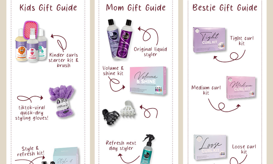 Gift Guide for Curly Hair: From Kids to Moms and Everyone in Between!