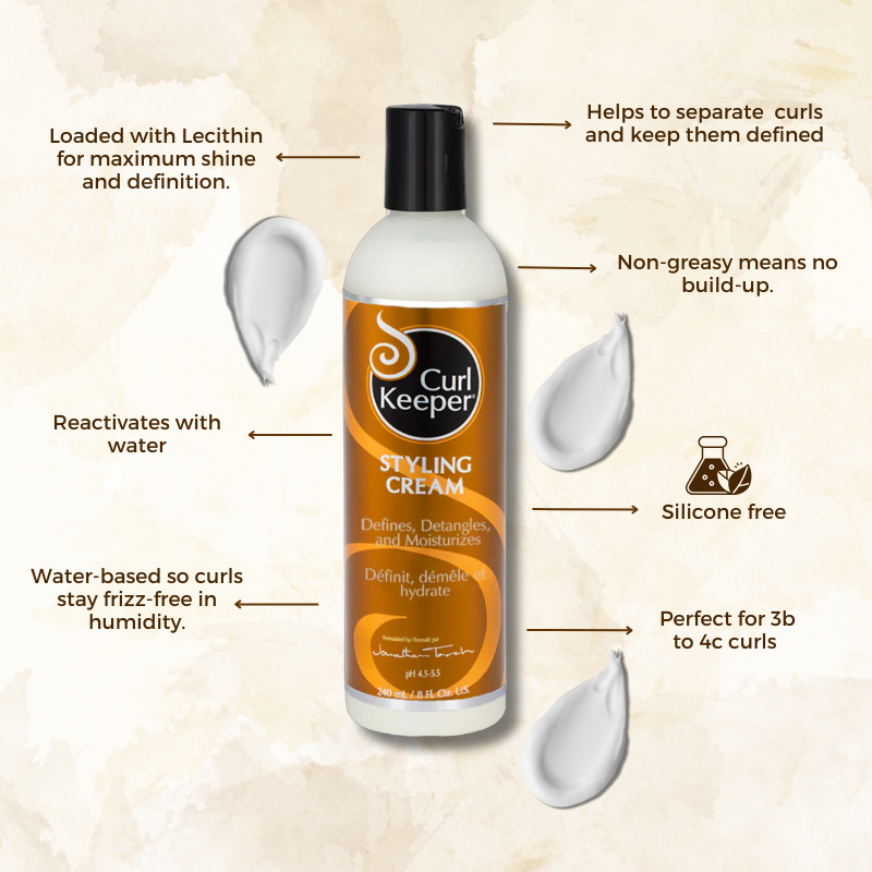 Curl Keeper® Styling Cream - Main Image