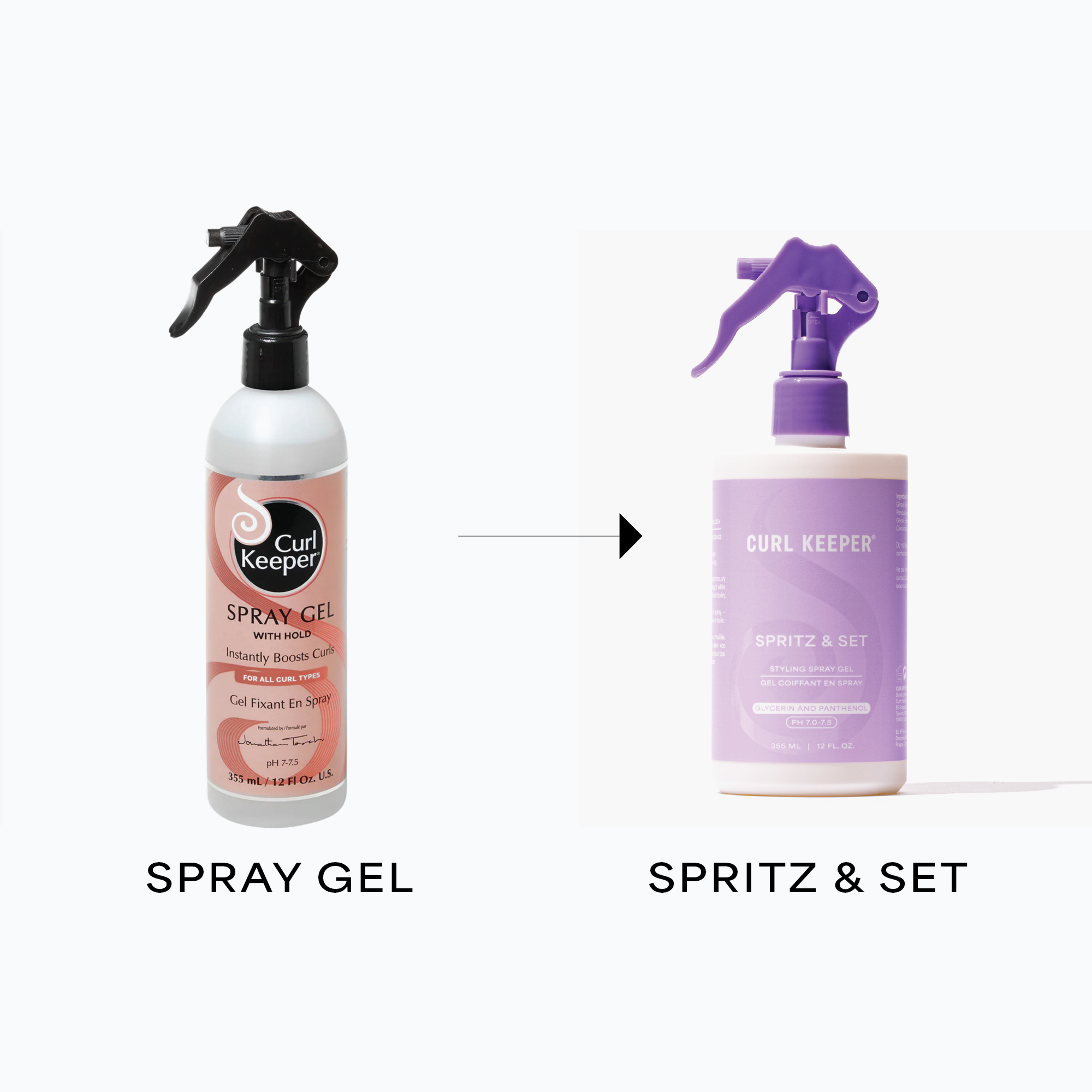 Spritz & Set - Styling Spray Gel