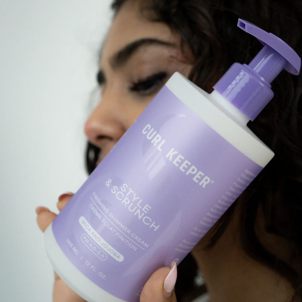 CurlKeeper_-_FinishingShimmerCream_-_Style_Scrunch_-_12oz_-_Lifestyle2C.webp