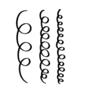 Medium curls icon